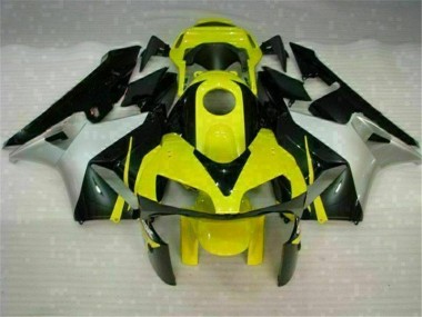 Gelb Schwarz Honda CBR 600 RR 03-04 Verkleidungen