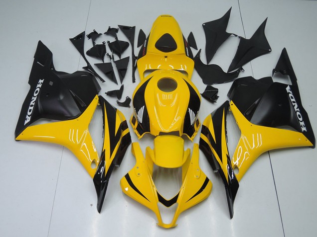 Gelb Schwarz Honda CBR 600 RR 09-12 Verkleidungen