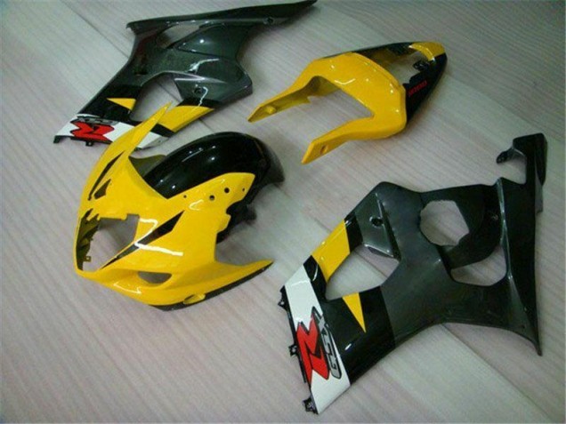Gelb Schwarz Suzuki GSXR 1000 K3 03-04 Verkleidungen Gelb Schwarz Suzuki GSXR 1000 K3 03-04 Verkleidungen