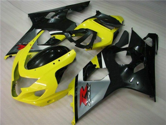 Gelb Schwarz Suzuki GSXR 600 / 750 K4 04-05 Verkleidung Gelb Schwarz Suzuki GSXR 600 / 750 K4 04-05 Verkleidung