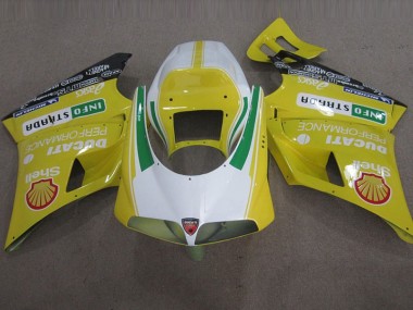 Gelb Shell Info Strrda Ducati 748 93-05 Verkleidungen