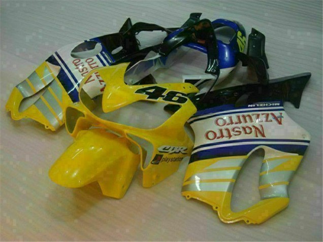 Gelb Silber Nastro Azzurro Honda CBR 600 F4i 01-03 Verkleidungen Gelb Silber Nastro Azzurro Honda CBR 600 F4i 01-03 Verkleidungen