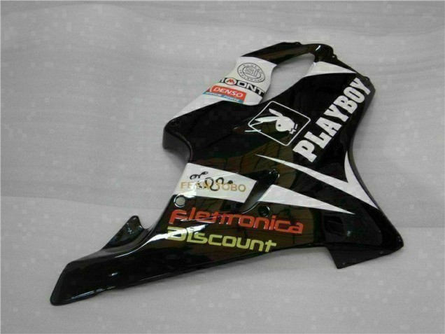 Gelb Silber Schwarz Playboy Honda CBR 600 F4i 01-03 Verkleidungen