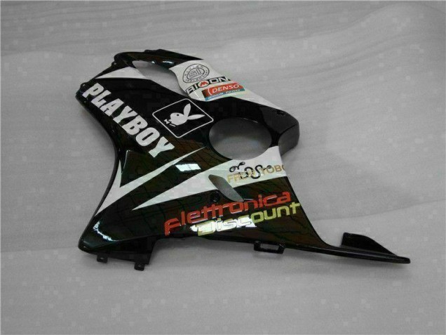 Gelb Silber Schwarz Playboy Honda CBR 600 F4i 01-03 Verkleidungen