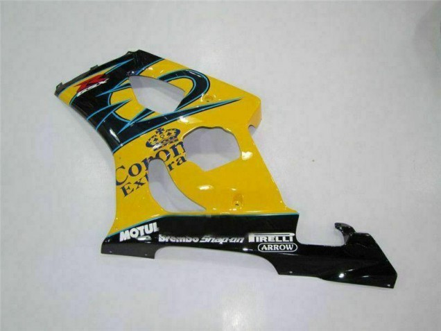 Gelb Suzuki GSXR 1000 K3 03-04 Verkleidungen