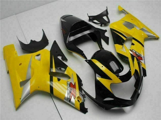 Gelb Suzuki GSXR 600 / 750 K1 K2 K3 01-03 Verkleidung