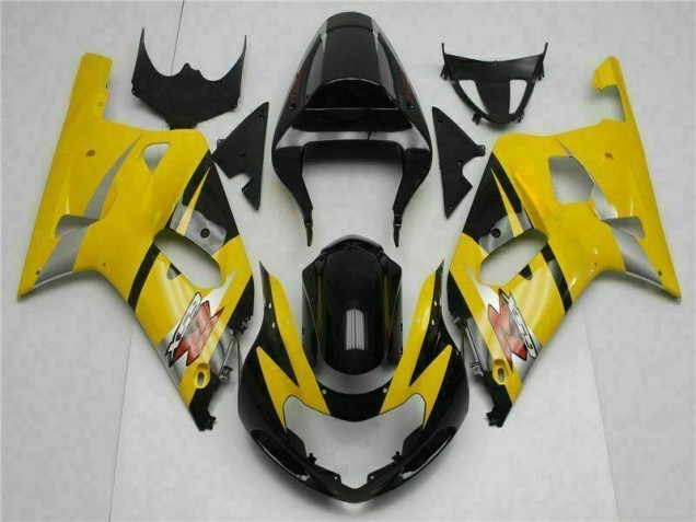 Gelb Suzuki GSXR 600 / 750 K1 K2 K3 01-03 Verkleidung