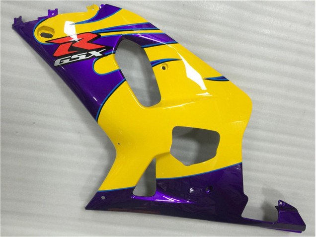 Gelb Suzuki GSXR 600 / 750 K1 K2 K3 01-03 Verkleidungen