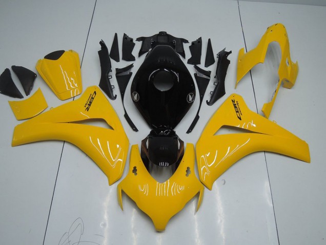 Gelb Und Schwarz Honda CBR 1000 RR 08-11 Verkleidungen