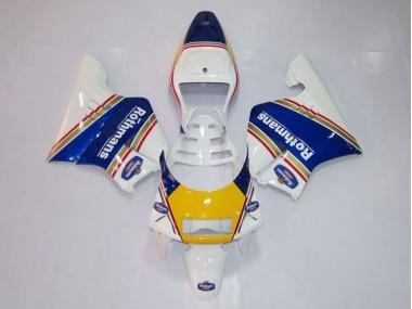 Gelb Weiß Blau Honda NSR 250 MC28 P4 94-96 Verkleidungen