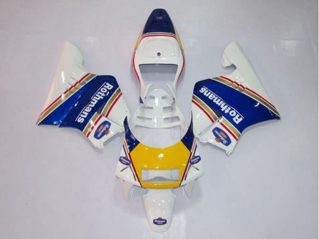Gelb Weiß Blau Honda NSR 250 MC28 P4 94-96 Verkleidungen