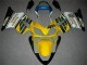 Gelb Weiß Honda CBR 600 F4i 01-03 Verkleidungen Gelb Weiß Honda CBR 600 F4i 01-03 Verkleidungen