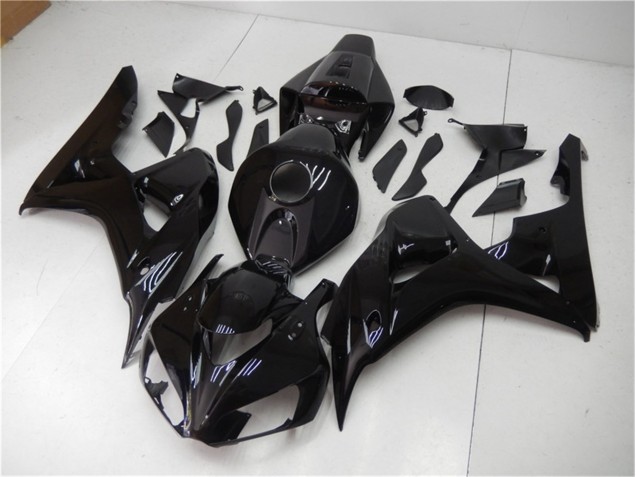 Glänzend Schwarz Honda CBR 1000 RR 06-07 Vollverkleidung Glänzend Schwarz Honda CBR 1000 RR 06-07 Vollverkleidung