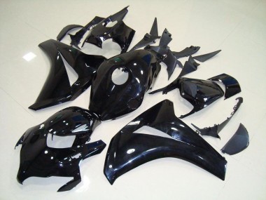 Glänzend Schwarz Honda CBR 1000 RR 08-11 Verkleidung