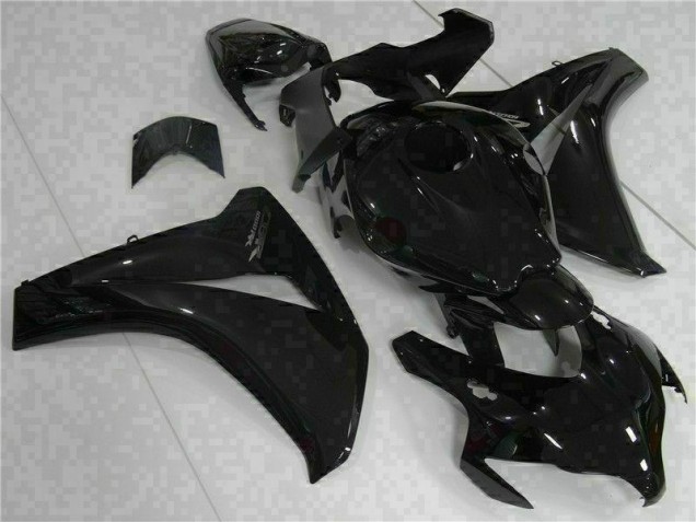 Glänzend Schwarz Honda CBR 1000 RR 08-11 Verkleidungen