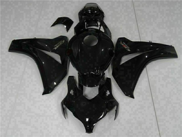 Glänzend Schwarz Honda CBR 1000 RR 08-11 Verkleidungen