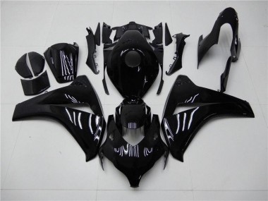 Glänzend Schwarz Honda CBR 1000 RR 08-11 Vollverkleidung