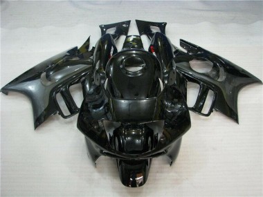 Glänzend Schwarz Honda CBR 600 F3 95-98 Verkleidungen