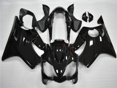 Glänzend Schwarz Honda CBR 600 F4i 04-07 Verkleidungen