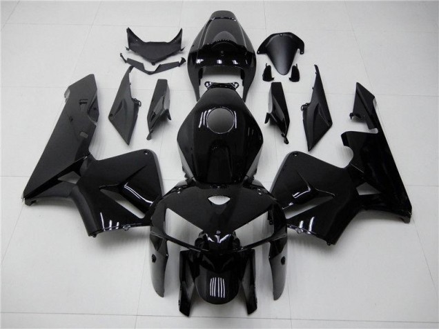 Glänzend Schwarz Honda CBR 600 RR 05-06 Verkleidungen