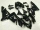 Glänzend Schwarz Kawasaki ZX10R 03-05 Verkleidungen