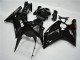 Glänzend Schwarz Kawasaki ZX6R 03-04 Verkleidungen Glänzend Schwarz Kawasaki ZX6R 03-04 Verkleidungen