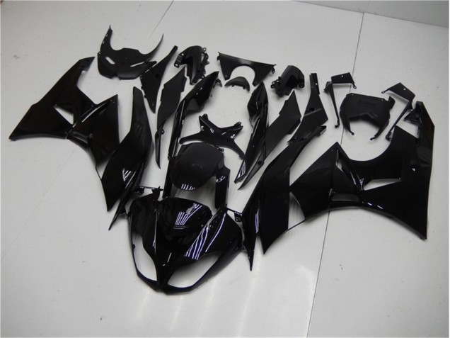 Glänzend Schwarz Kawasaki ZX6R 09-12 Verkleidungen Glänzend Schwarz Kawasaki ZX6R 09-12 Verkleidungen