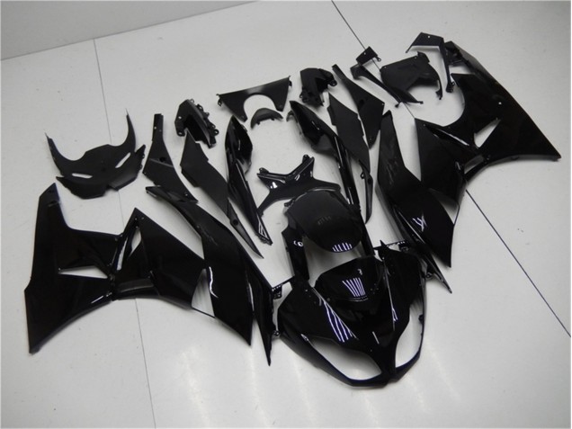 Glänzend Schwarz Kawasaki ZX6R 09-12 Verkleidungen Glänzend Schwarz Kawasaki ZX6R 09-12 Verkleidungen