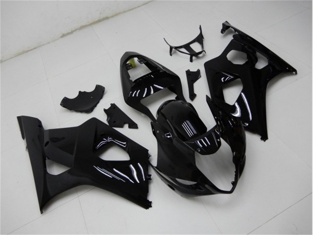 Glänzend Schwarz Suzuki GSXR 1000 K3 03-04 Verkleidung