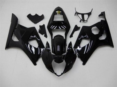 Glänzend Schwarz Suzuki GSXR 1000 K3 03-04 Verkleidung