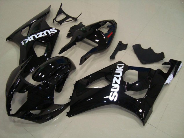 Glänzend Schwarz Suzuki GSXR 1000 K3 03-04 Verkleidungen Komplett Sets Glänzend Schwarz Suzuki GSXR 1000 K3 03-04 Verkleidungen Komplett Sets