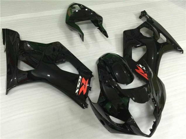 Glänzend Schwarz Suzuki GSXR 1000 K3 03-04 Vollverkleidung