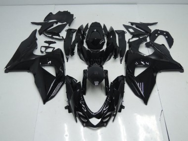 Glänzend Schwarz Suzuki GSXR 1000 K9 09-16 Verkleidungen