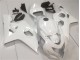 Glänzend Weiß Suzuki GSXR 600 / 750 K4 04-05 Verkleidungen Glänzend Weiß Suzuki GSXR 600 / 750 K4 04-05 Verkleidungen