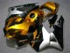 Gold Silber Schwarz Honda CBR 600 RR 03-04 Verkleidungen Gold Silber Schwarz Honda CBR 600 RR 03-04 Verkleidungen