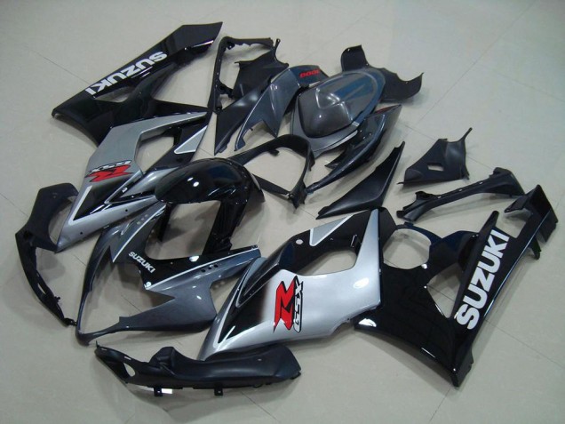 Grau Schwarz Silber Suzuki GSXR 1000 K5 05-06 Verkleidungen Grau Schwarz Silber Suzuki GSXR 1000 K5 05-06 Verkleidungen