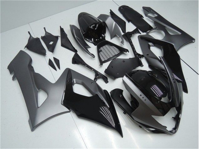 Grau Schwarz Suzuki GSXR 1000 K5 05-06 Verkleidungen & Plastik