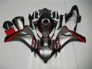 Graues Rot Schwarz Honda CBR 1000 RR 08-11 Verkleidungen