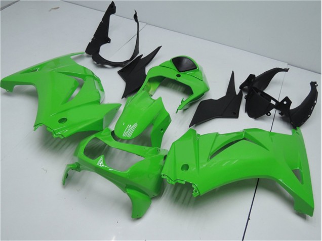 Grün Kawasaki EX250 08-12 Vollverkleidung