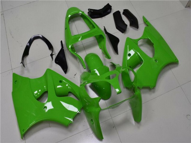 Grün Kawasaki ZX6R 00-02 Verkleidungen