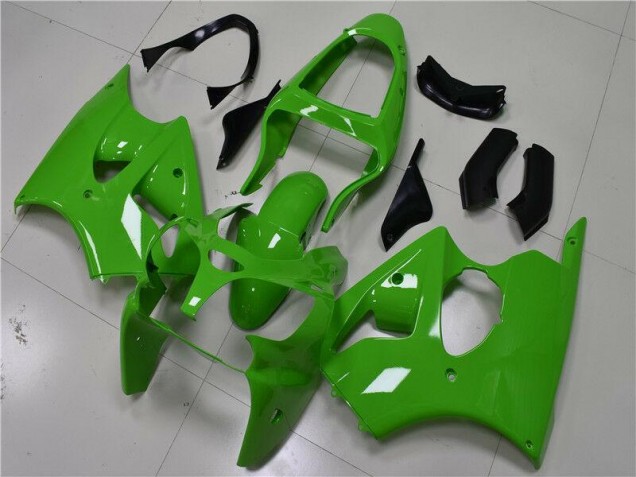 Grün Kawasaki ZX6R 00-02 Verkleidungen