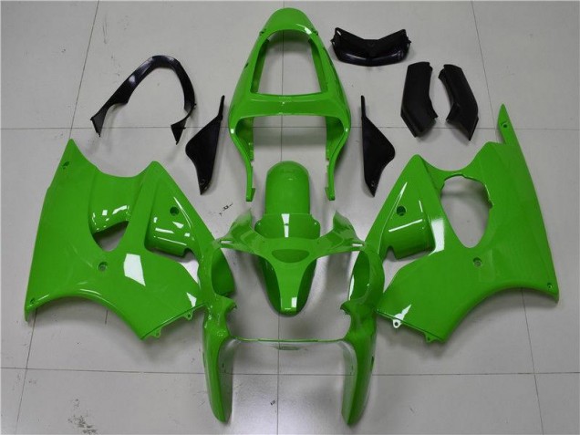 Grün Kawasaki ZX6R 00-02 Verkleidungen