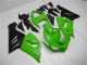 Grün Kawasaki ZX6R 05-06 Vollverkleidung