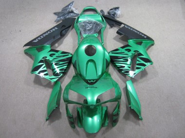 Grün Schwarz Honda CBR 600 RR 03-04 Verkleidungen