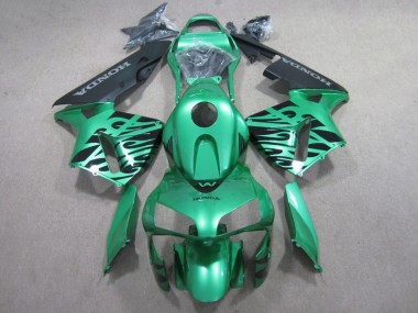 Grün Schwarz Honda CBR 600 RR 07-08 Verkleidungen