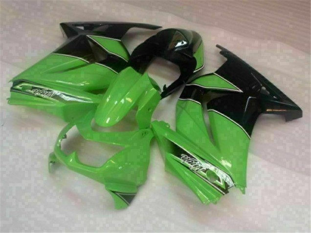 Grün Schwarz Kawasaki EX250 08-12 Verkleidung