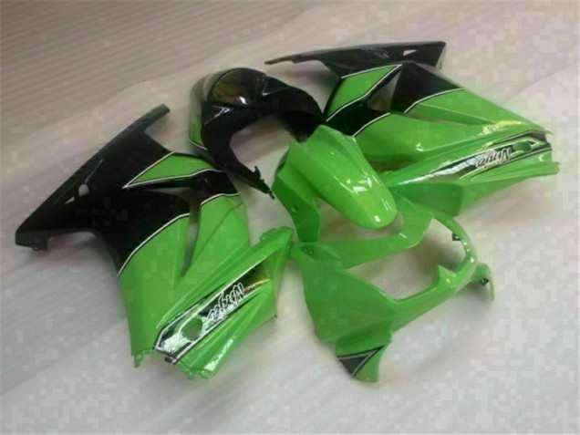 Grün Schwarz Kawasaki EX250 08-12 Verkleidung