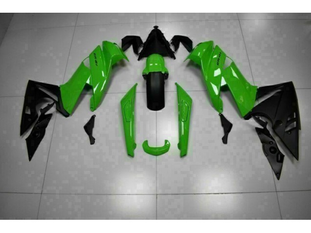 Grün Schwarz Kawasaki EX650 09-11 Verkleidung