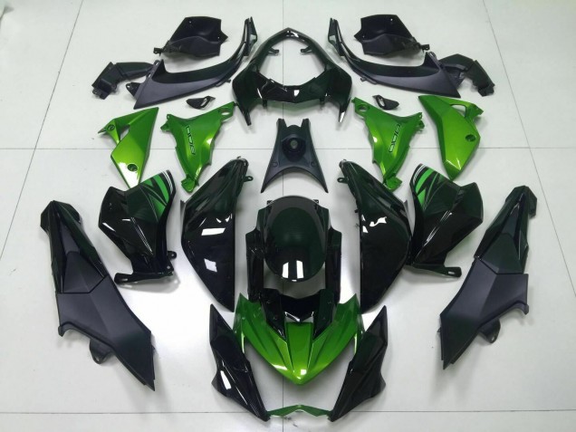 Grün Schwarz Kawasaki Z800 13-16 Verkleidungen Grün Schwarz Kawasaki Z800 13-16 Verkleidungen