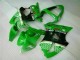 Grün Schwarz Kawasaki ZX6R 00-02 Verkleidung